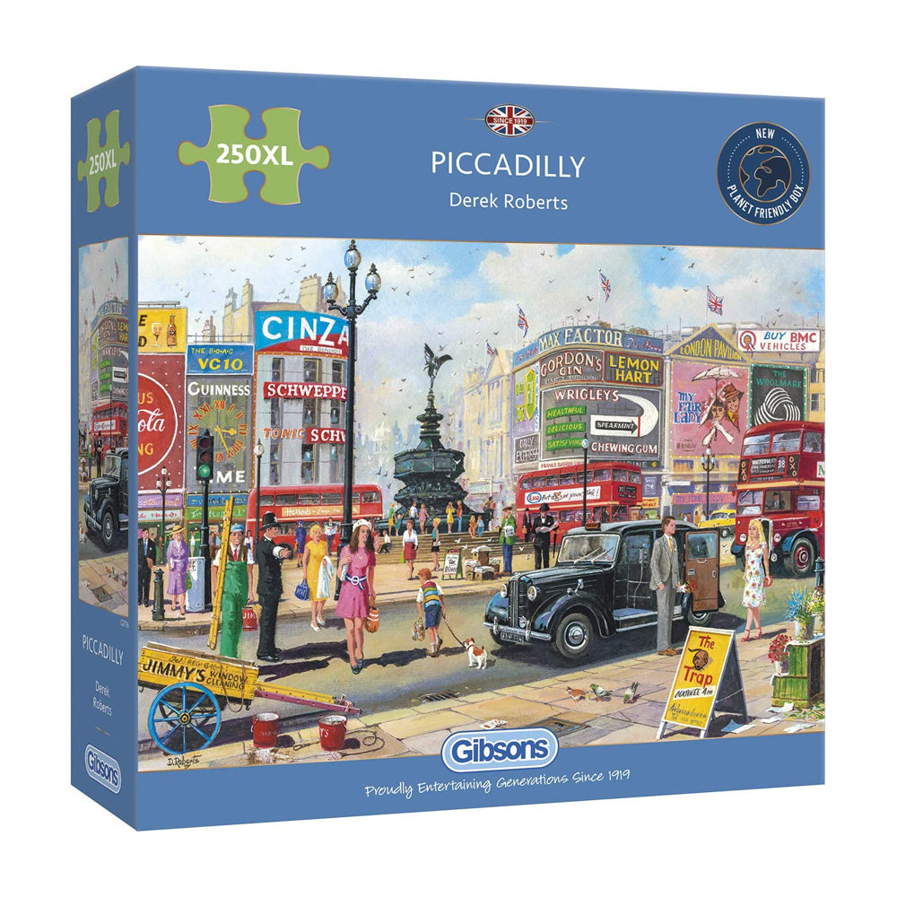 'piccadilly' 250 Xl Piece Nostalgic Jigsaw – Golden Avenue