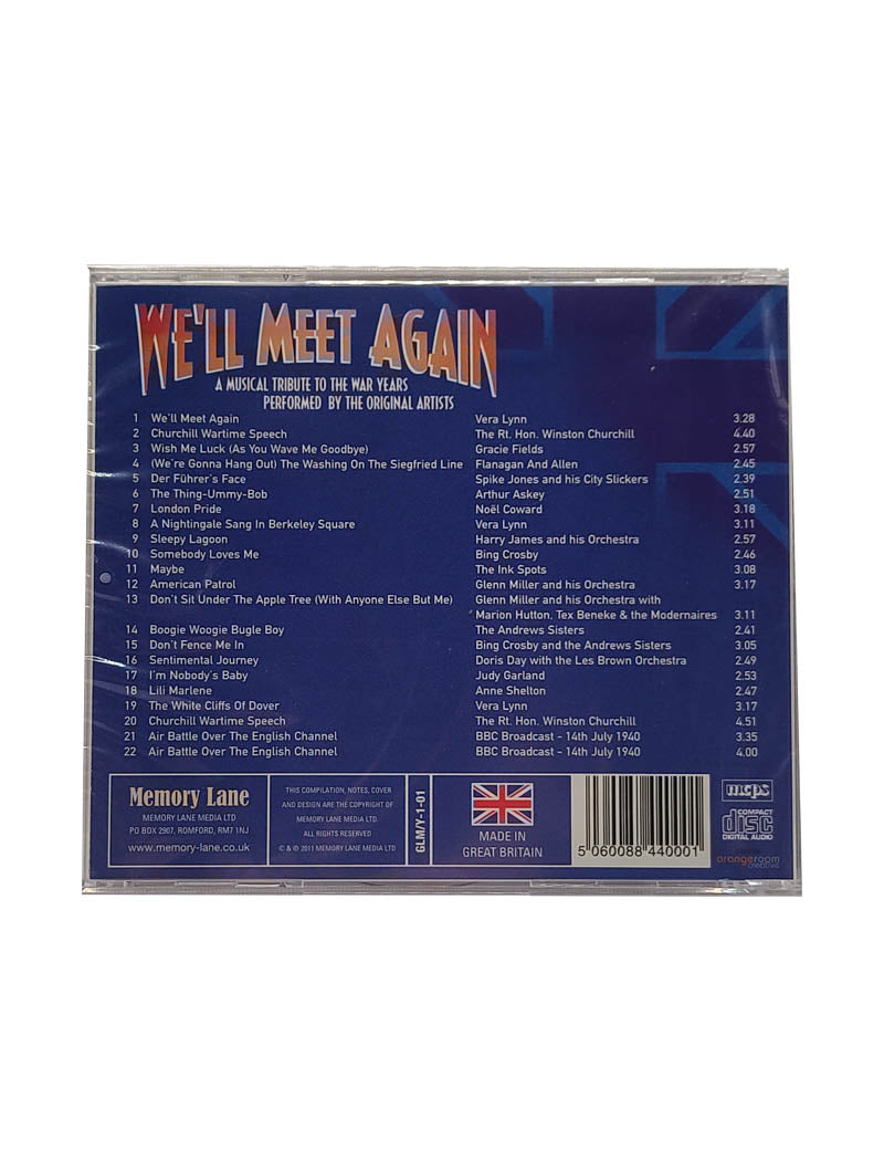 We'll Meet Again - 1940s Music - CD