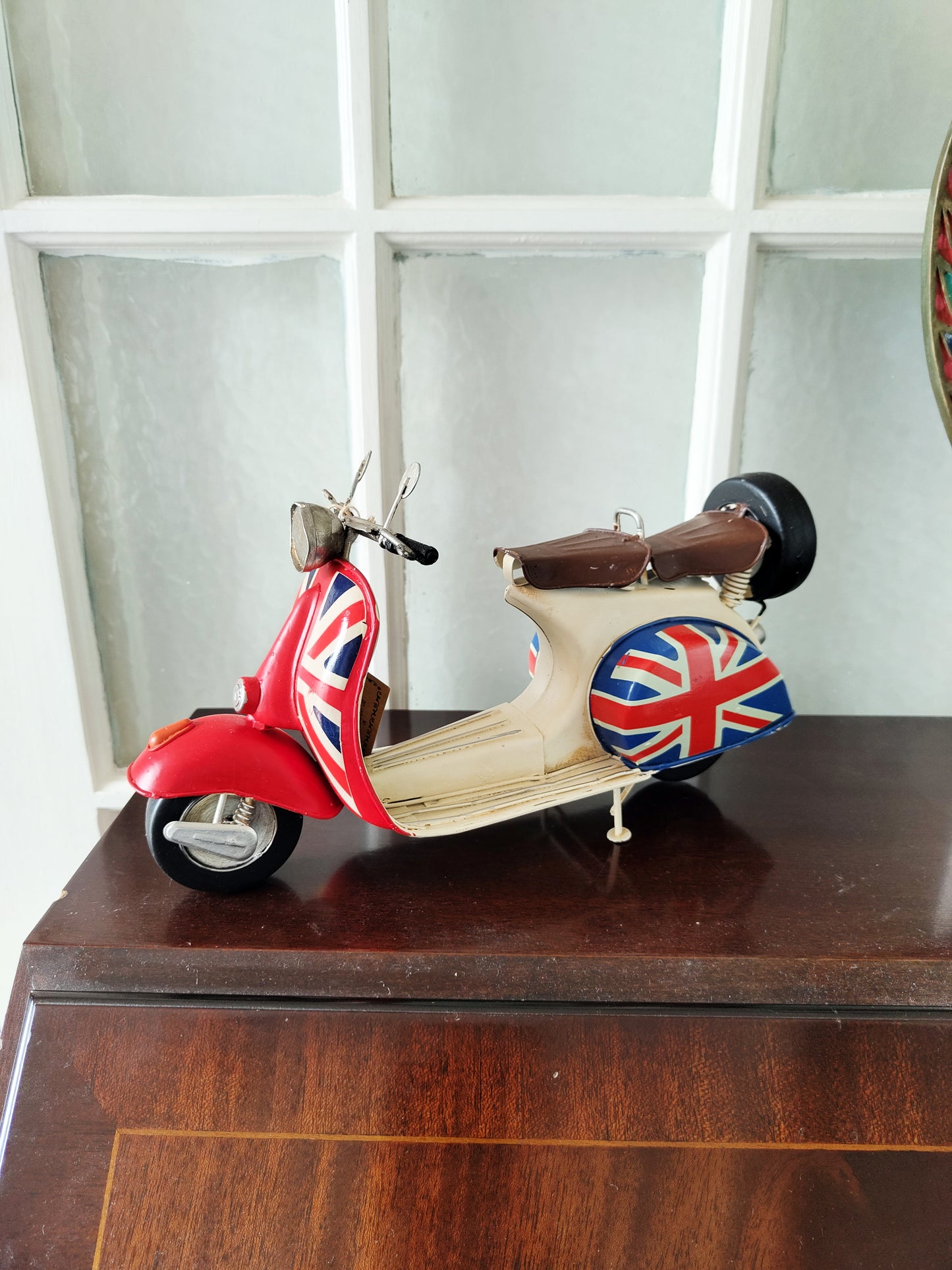 Retro British Mod Scooter Gift Ornament