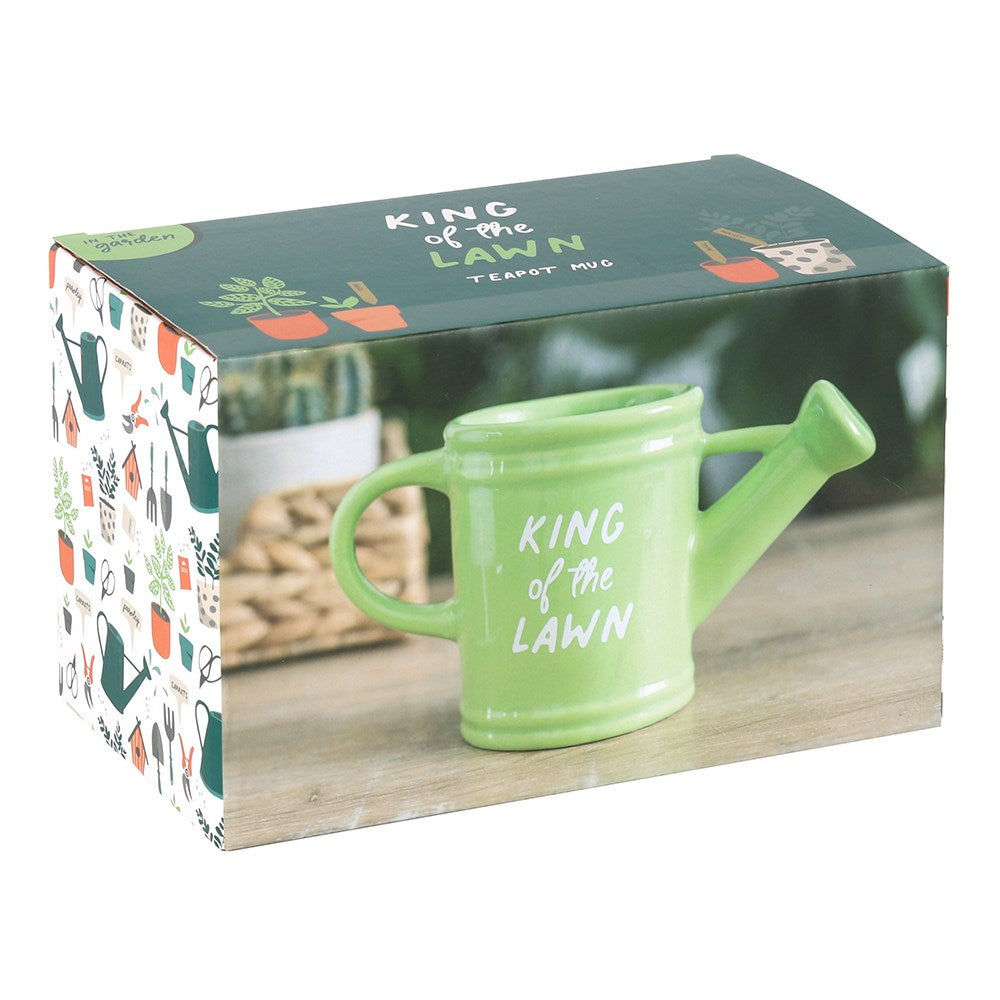 Gardening Gift Mug for Men - King of the Lawn