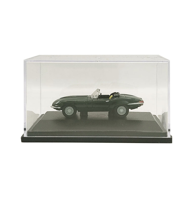 Green Jaguar E Type Oxford Diecast 1:76 Miniature Car Model