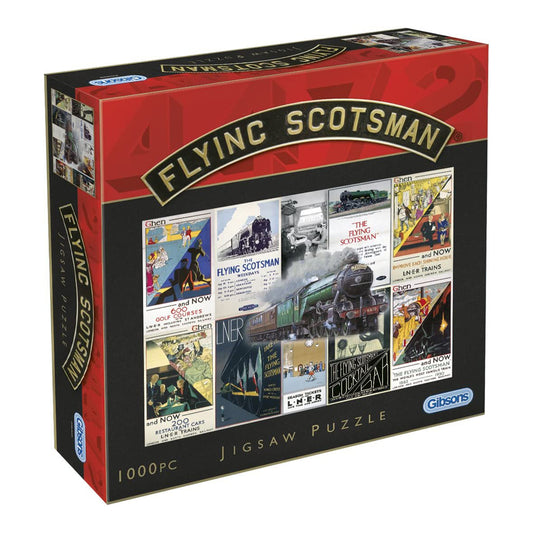 Gibsons 1000 Piece Flying Scotsman Jigsaw