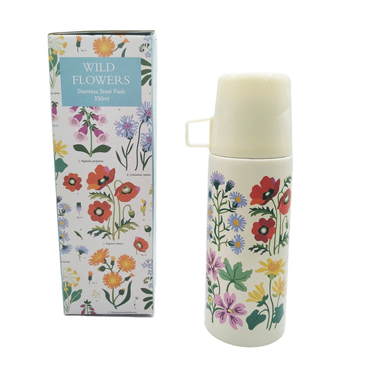 Wild Flowers Hot & Cold Steel Flask